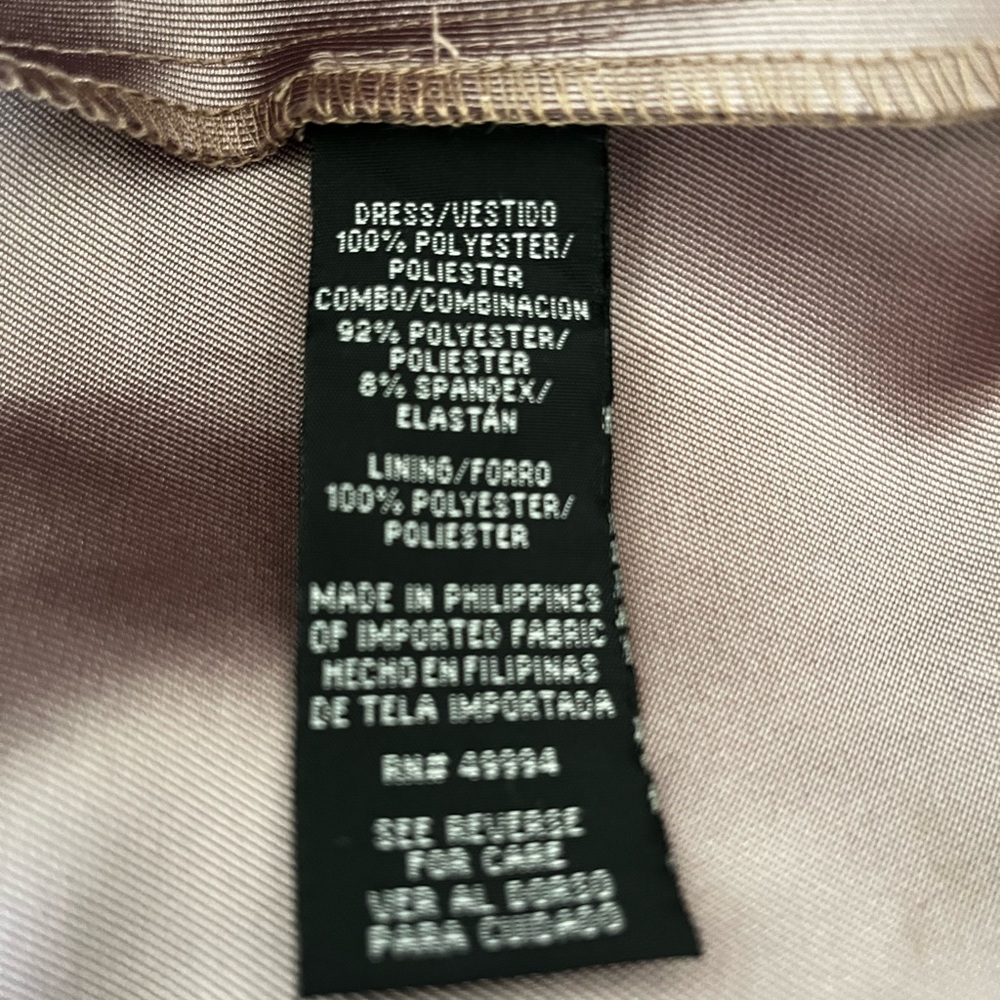 R&M Richards Mauve High Low Dress - Picture 6 of 6